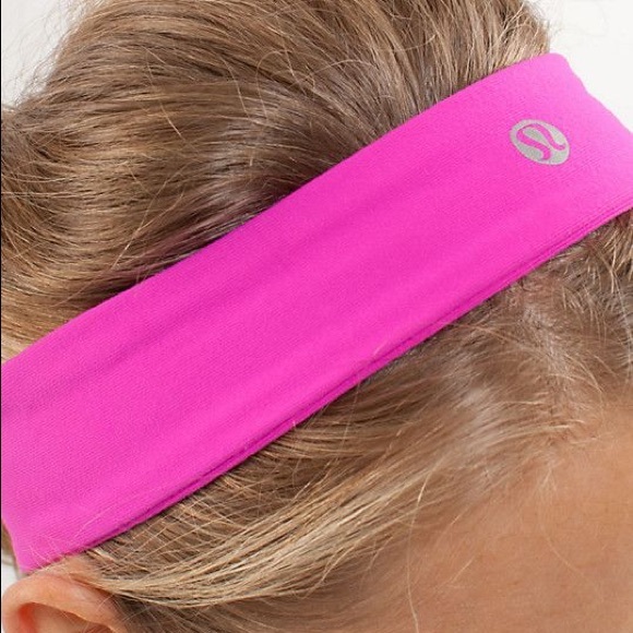 lululemon athletica Accessories - Lululemon hot pink headband